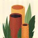 Icon illustrating premium fabric rolls representing sustainable fabric sourcing