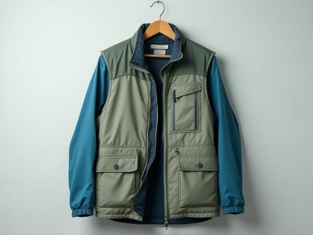 Lightweight outdoor vest with waterproof material designed for hiking enthusiasts
