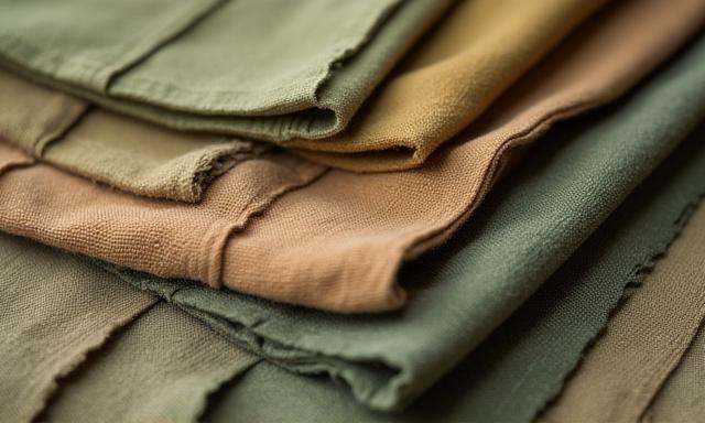 Close-up of sustainable fabrics curated by Innovate Space Center fabric sourcing